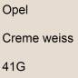 Preview: Opel, Creme weiss, 41G.